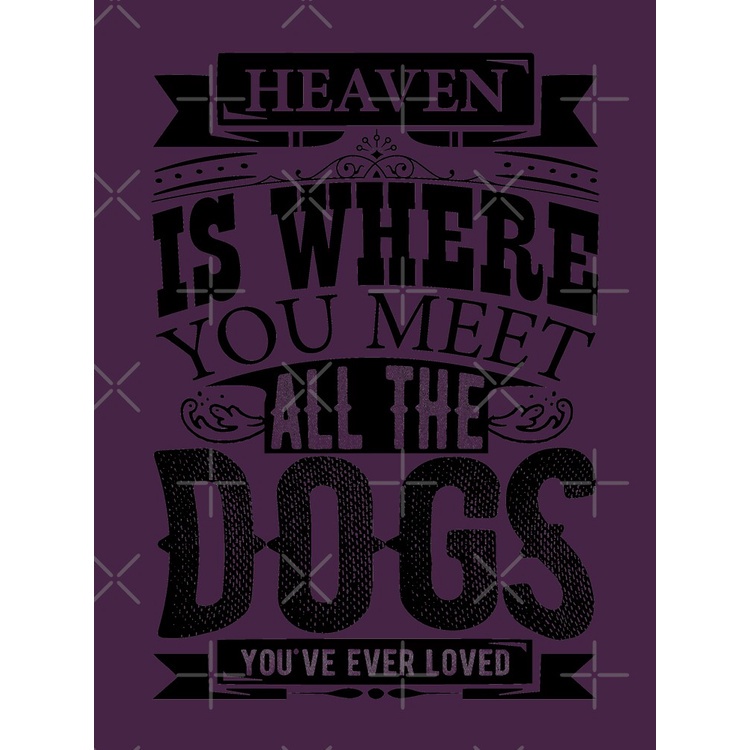 swordsman-เสื้อยืดกีฬา-heaven-is-where-you-meet-all-the-dogs-youve-ever-loved-essential-t-shirt-mens-womens-t-shirts