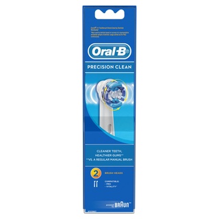 Oral-B ออรัลบี หัวแปรงสีฟันไฟฟ้า พรีซิชั่นคลีน  2 ชิ้น