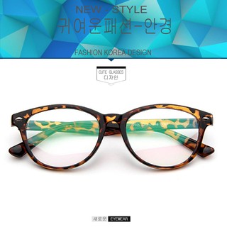 Fashion แว่นตากรองแสงสีฟ้า 2305 C-3 สีน้ำตาลลายกละ  ถนอมสายตา