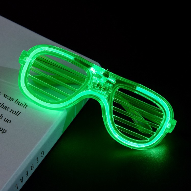 แว่นตา-led-ไฟกระพริบ-3-สเต็ป-สินค้าพร้อมส่งจากไทย-ราคาถูก-คุ้มราคา-ทรงกลม