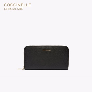 COCCINELLE METALLIC SOFT Wallet 110401 กระเป๋าสตางค์ผู้หญิง