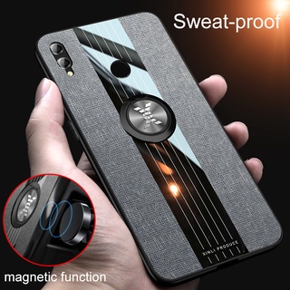 เคส Huawei Y MAX ฮาร์ดเคสกันกระแทกเคสโทรศัพท์ Hybrid Armor Shockproof Ring Case Huawei Y MAX YMAX Cover Stand