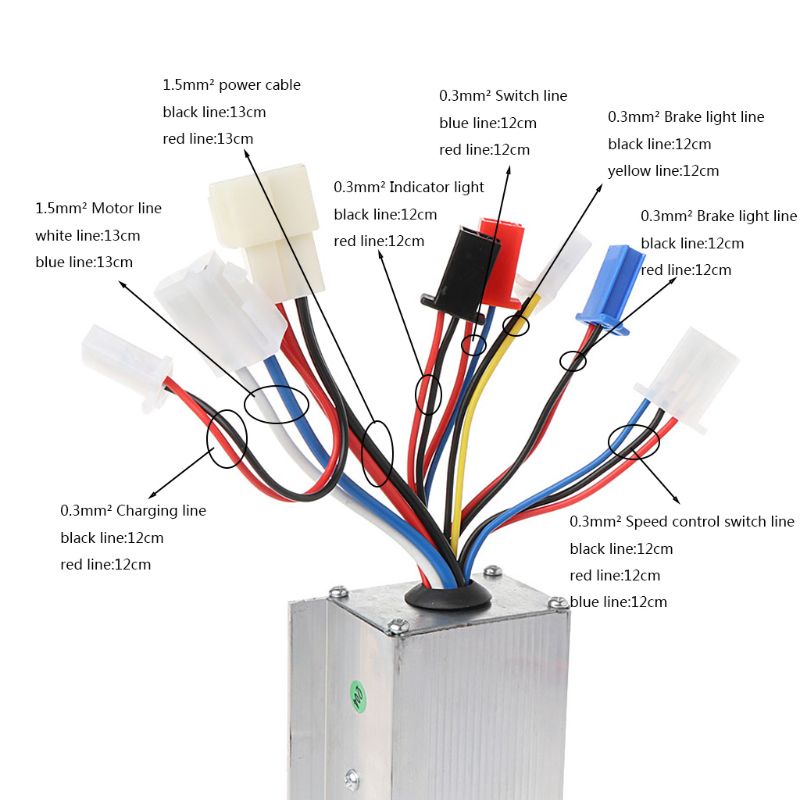 bt-มอเตอร์ควบคุมความเร็ว-dc-24v-250w-สําหรับจักรยานไฟฟ้า-สกูตเตอร์