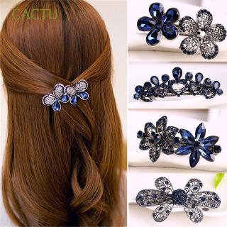 CACTU Retro Vintage Fashion Crystal Women Metal Butterfly Hair Clip