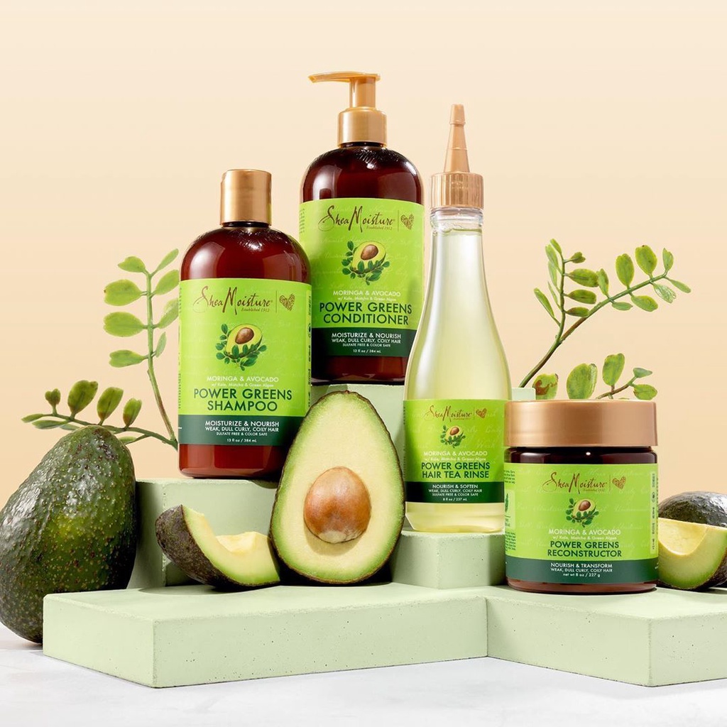 พร้อมส่งจากไทย-shea-moisture-power-greens-shampoo-amp-conditioner-moringa-amp-avocado