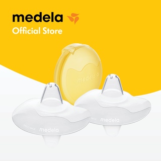 ภาพขนาดย่อของสินค้าMEDELA Contact Nipple Shields - แผ่นยางซิลิโคนป้องกันหัวนมแตกขณะให้นม (ไซส์ S และ M) ไม่มีแพ็คเกจ กระดาษซีล