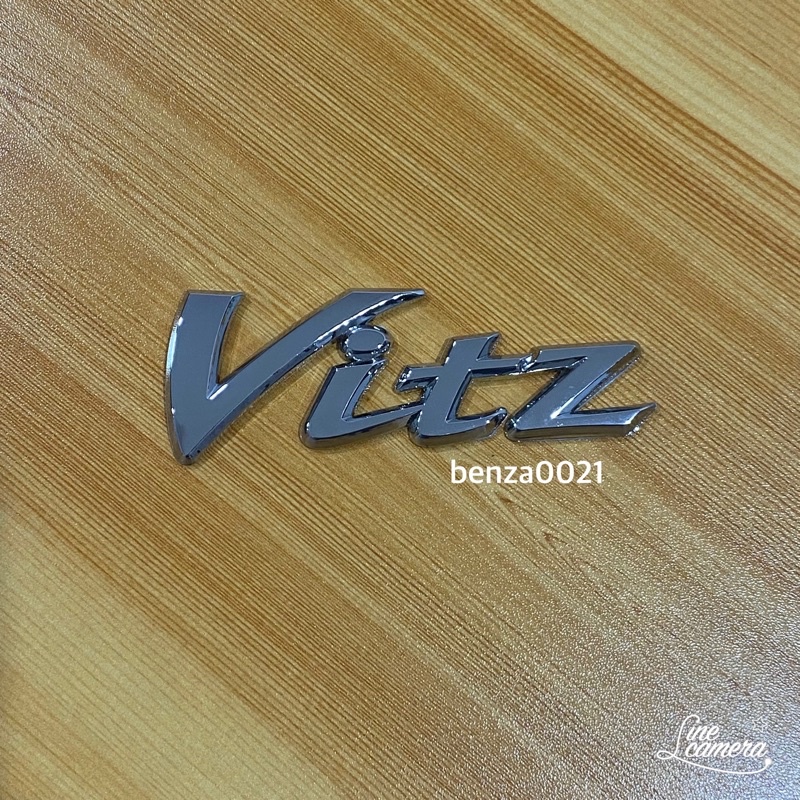 โลโก้ Vitz ติดรถ Toyota ขนาด 4x10.7 cm | Shopee Thailand