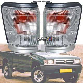 Depo โคมไฟสัญญาณ ติดมุมหน้ารถยนต์ สําหรับ Toyota Hilux LN166 1998-2001 LN167 KZN165