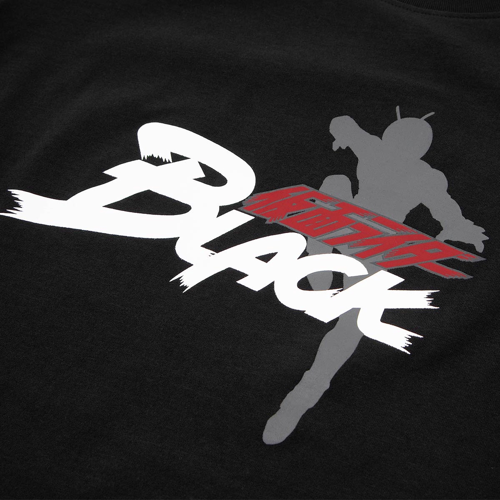 ARI x MASKED RIDER - MASKED RIDER BLACK LIFESTYLE TEE - BLACK/RED/WHITE ...