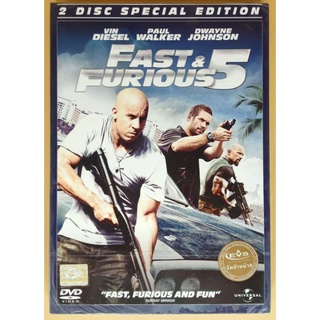 DVD 2 ภาษา - Fast & Furious 5 เร็ว...แรงทะลุนรก 5