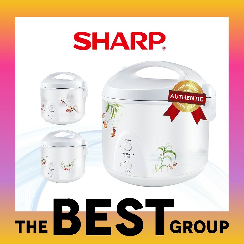 ราคาและรีวิวSHARP หม้อหุงข้าวอุ่นทิพย์ รุ่น KS-18E (รับประกันศูนย์ 3ปี) 1.8 ลิตร (โค้ดรับเงินคืน F9AXWVLY)