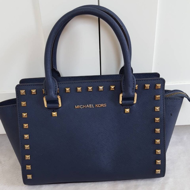 Selma studded michael store kors bag