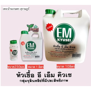 EM คิวเซ จุลินทรีย์มีประสิทธิภาพสูง มี3 ขนาด