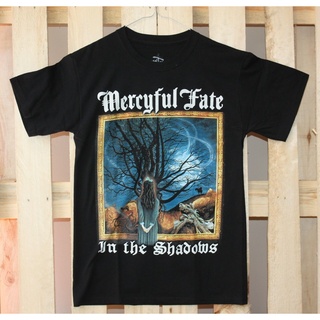 เสื้อยืดผ้าฝ้ายเสื้อยืดลําลอง ผ้าฝ้าย แขนสั้น คอกลม พิมพ์ลาย Mercyful Fate In The Shadows แฟชั่นสําหรับผู้ชาย 2022L XL