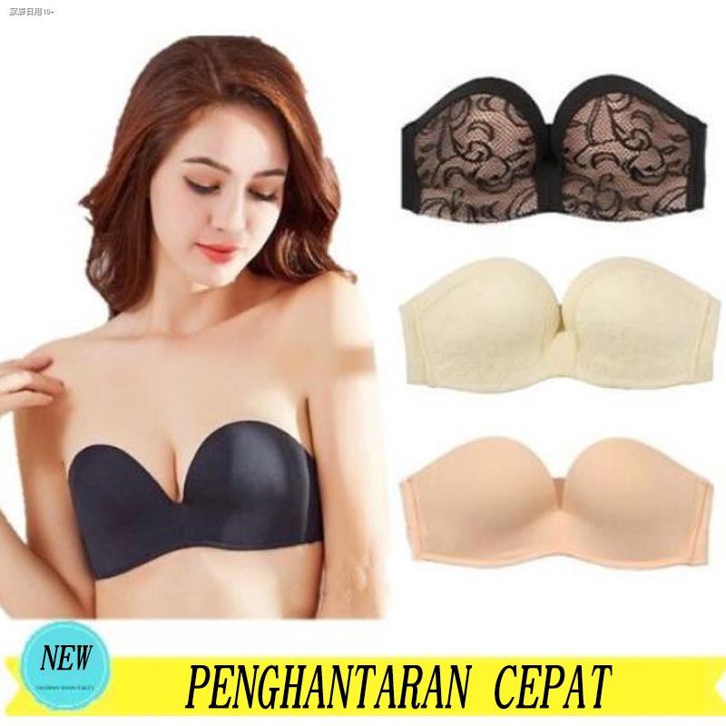black-lace-white-beige-พร้อมส่ง-locking-bra-บราเกาะอก-ขอบซิลิโคน-d002