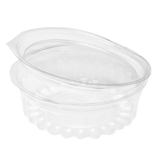 เอโร่ กล่องสลัดเล็ก ใส รุ่นPR-53 ยกแพ็ค 50กล่อง (11.0cmx4.0cm) กล่องใส่อาหาร แบบกลม ARO PLASTIC SALAD BOX FOOD CONTAINER
