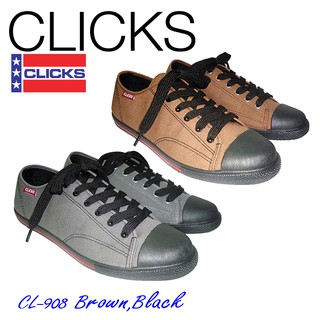 Clicks รุ่น CL-908 รองเท้าผ้าใบผูกเชือกสำหรับสุภาพบุรุษ