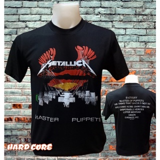 เสื้อยืดโอเวอร์ไซส์เสื้อวง METALLICA วงร็อค ไม่มีตะเข็บข้าง คอฟิต ป้ายUS เสื้อวินเทจ เสื้อยืด เสื้อทัวร์ วงดนตรีร็อคต่าง