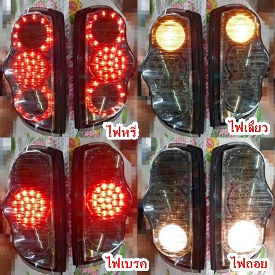 โคมไฟท้าย-mitsubishi-triton-ไทรทัน-ปี-2005-2014-led-งานไต้หวัน-โคมขาว-โคมดำ-โคมsmoke-โคมแดงดำ-โคมแดงขาว-ขายเป็นคู่