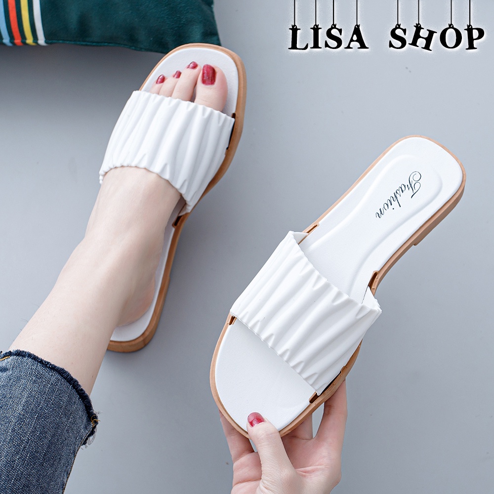 ภาพสินค้ารองเท้าแตะแฟชั่นเกาหลี รองเท้าแตะผู้หญิง นุ่ม วัสดุยางอย่างดี แข็งแรง ทนทาน น้ำหนักเบา T30 จากร้าน lisacny บน Shopee ภาพที่ 3