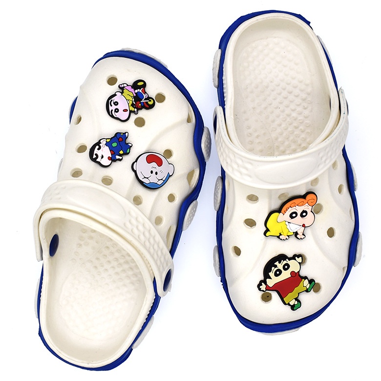 กระดุมชินจัง-สีสันสดใส-สําหรับรองเท้า-crocs-jibbitz-pins-diy