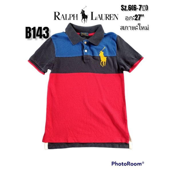 polo-ralph-แท้มือสองเด็ก6-7ปี