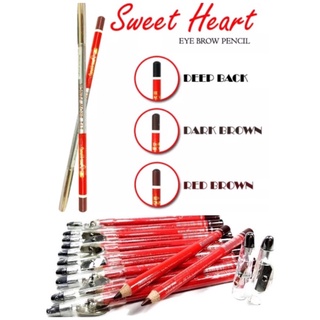 Sweet Heart Eye Brow Pencil &amp; Eye Liner Pencil   แท่งสีแดง