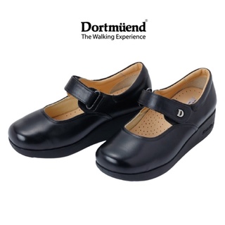 Dortmuend ProSeries JS903 007-000 Black รองเท้าสุขภาพ สำหรับผู้ที่ยืน-เดินนาน