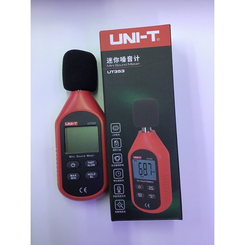เครื่องวัดระดับเสียงมินิ mIni Level Meter รุ่น UNI-T UT353 | Shopee ...