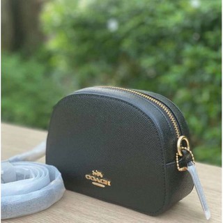 🔥Sale🔥 มีตำหนิจากการขนส่ง COACHกระเป๋าสะพาย COACH 97561 MINI SERENA CROSSBODY (IMBLK) สี: IM/BLACK [MC97561IMBLK-CV]