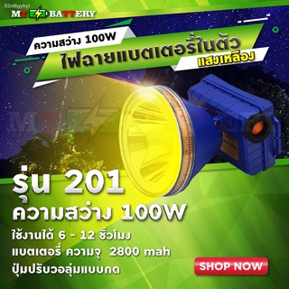 (MT.BATTERY.19)ไฟฉายคาดหัว LED รุ่น 201-แสงขาว ไฟกรีดยาง ไฟส่องสัตว์ ไฟจับกบ ไฟจับแมลง ไฟหาปลา ไฟตกปลา