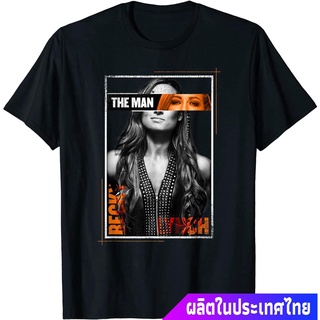 [S-5XL]มวยปล้ำอาชีพ มวย มวยปล้ำลีก อเมริกา WWE Becky Lynch คอกลม แฟชั่น  ผ้าฝ้ายแท้ เสื้อยืด ผ้าฝ้ายแท้