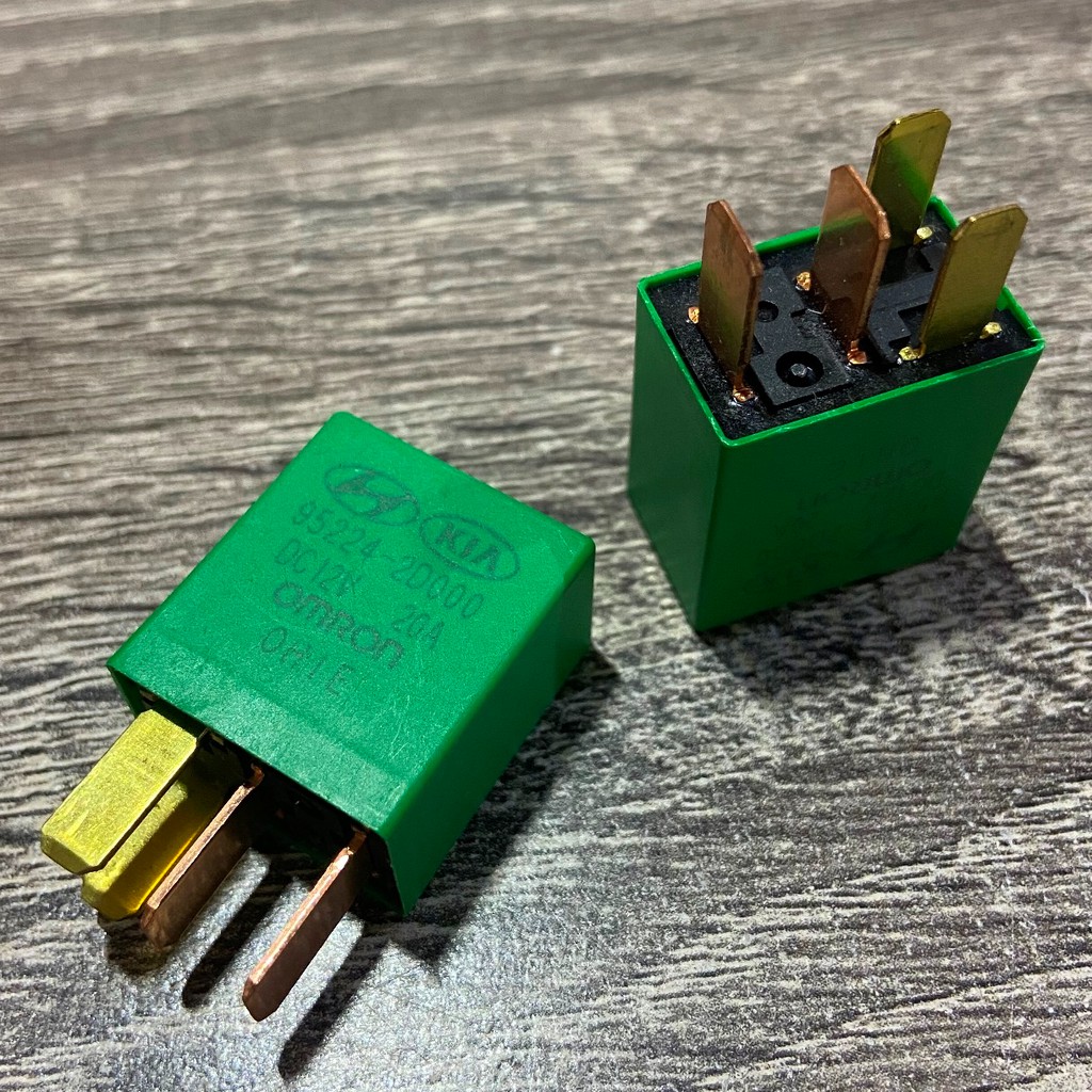Relay 95224-2D000 /95225-2D000 รีเลย์ 4 ขา / 5ขา omron DC 12V 20A KIA ...