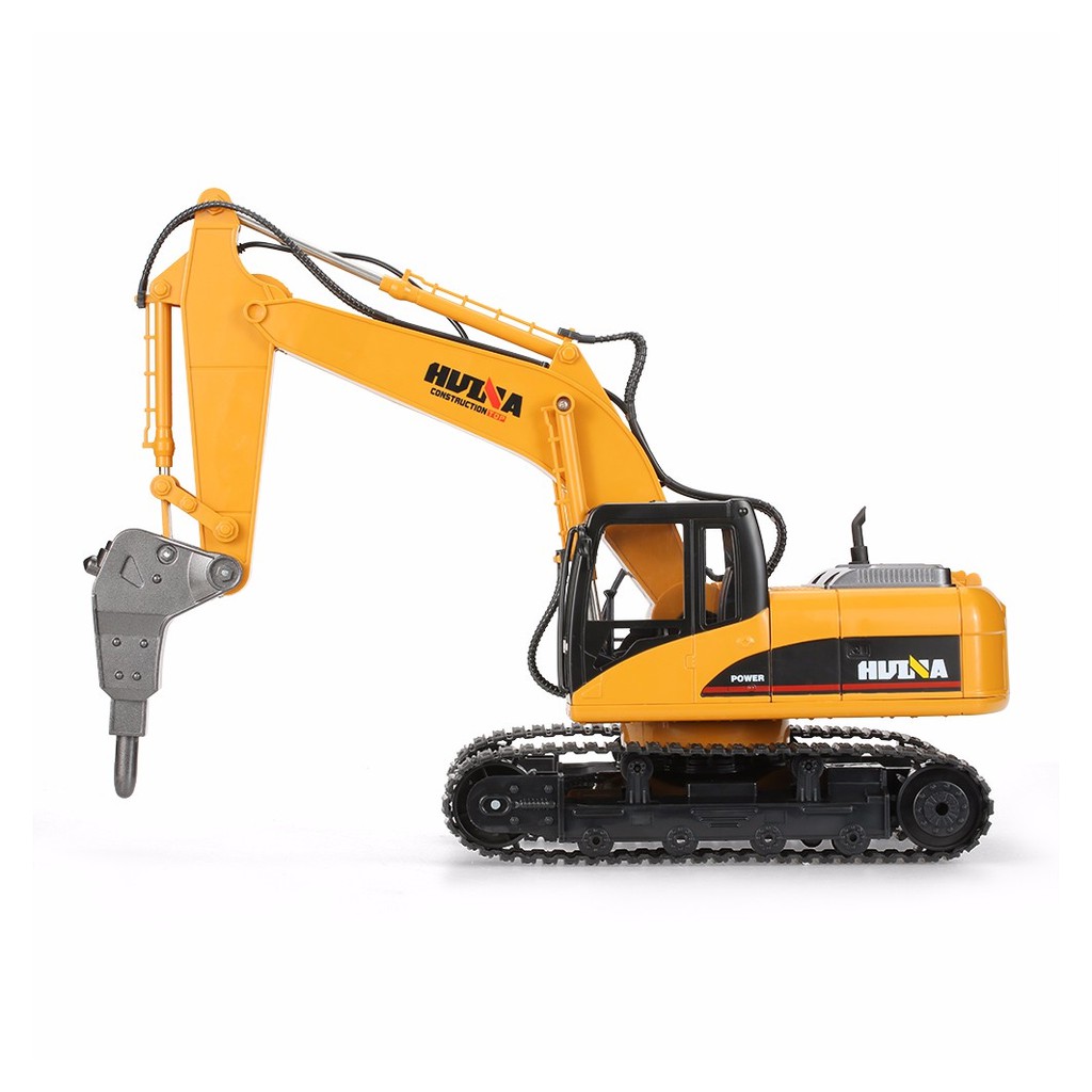 HUI NA TOYS 1560 รถบังคับวิทยุ บลูโดเซอร์หัวเจาะ อัตราส่วน 1:14 บังคับ ...