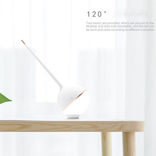 Xiaobai มาพร้อมกับโคมไฟตั้งโต๊ะ USB Night Light สร้างสรรค์ไฟ LED กลางแจ้ง