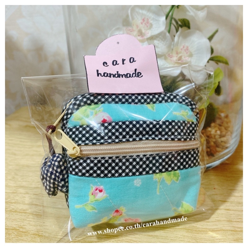 กระเป๋าสตางค์แฮนเมคกระเป๋า-ใส่เหรียญ-ใส่บัตร-มีชิป-handmade-bag-น่ารักๆ