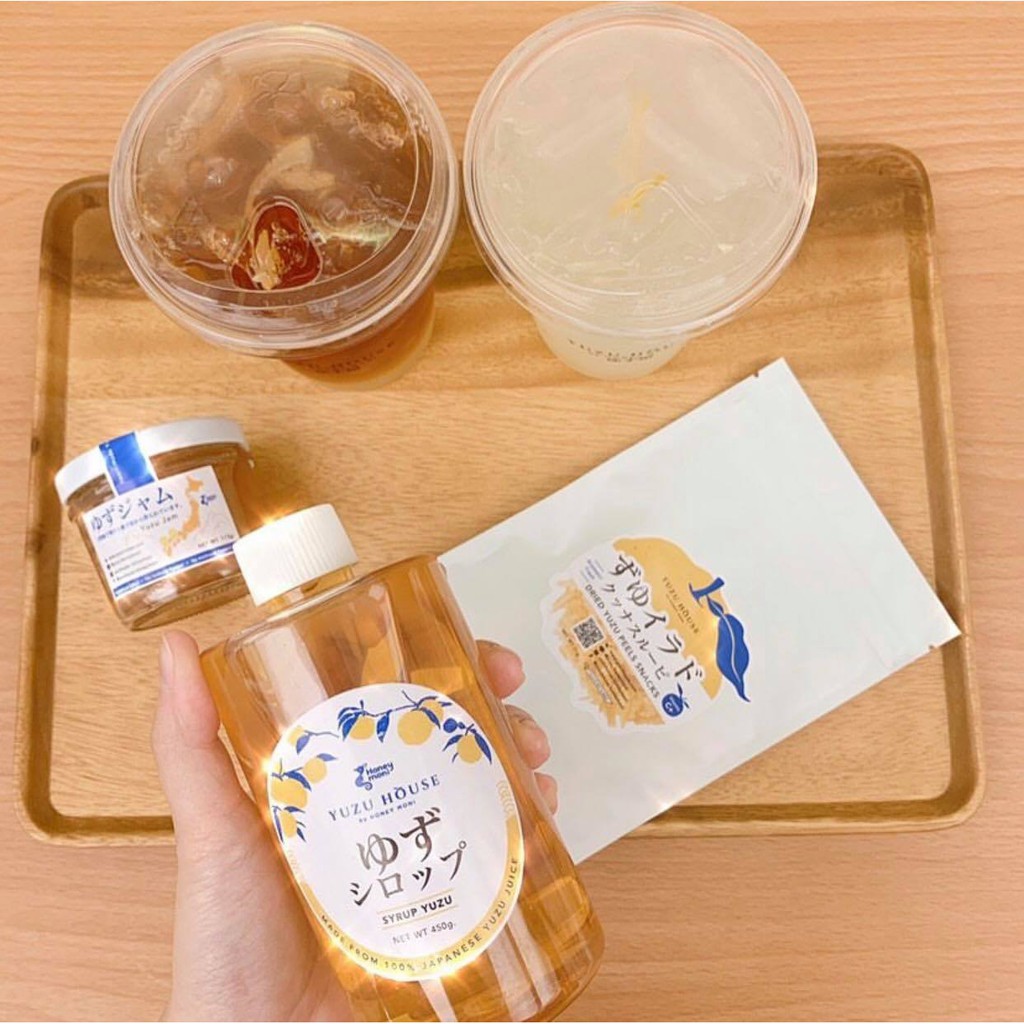 ภาพสินค้าYuzu Syrup 430 g.และ 1000g. allstea x YuzuHousebyHoneymoni จากร้าน allstea19 บน Shopee ภาพที่ 2