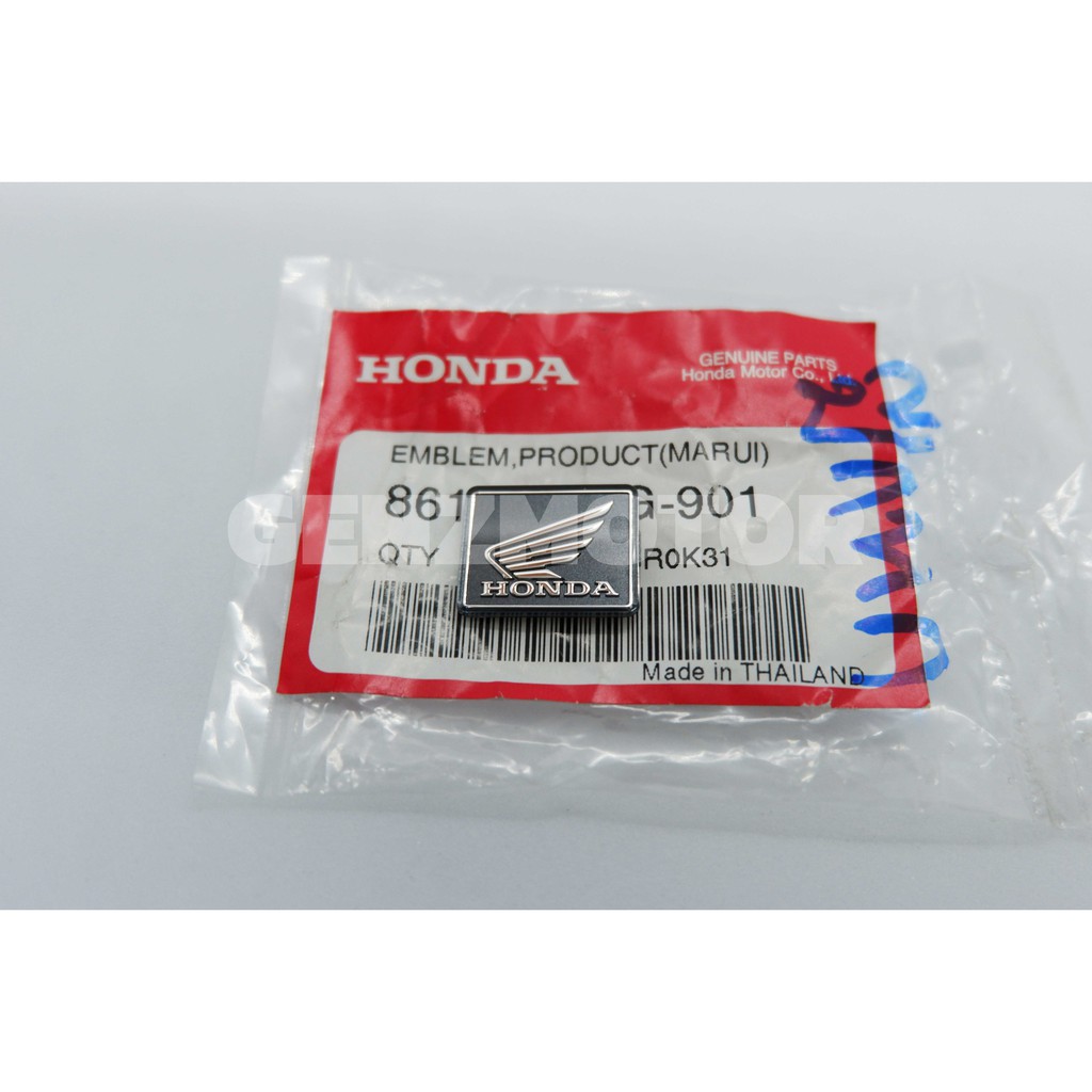 ราคาและรีวิวสติ๊กเกอร์ ปีกนก เครื่องหมายปีกนก โลโก้ HONDA แท้ศูนย์ 86150-KPG-901 ️พร้อมส่ง ส่งไว ค่าส่งถูก ️