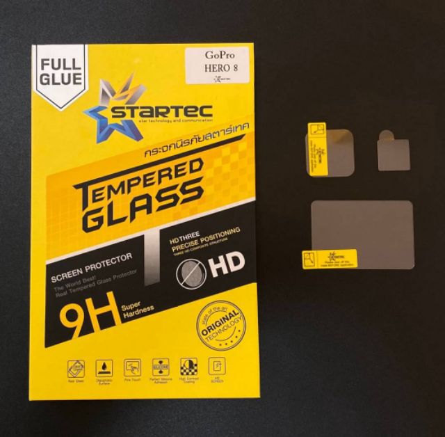 ฟิล์มกระจกกันรอย-lcd-และเลนส์กล้อง-gopro-hero8-ยี่ห้อstartec-คุณภาพดี-ทัชลื่น-ปกป้องหน้าจอได้ดี-ทนทาน-แข็งแกร่ง-ใสชัดเจน