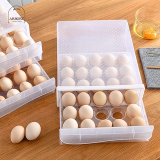 ภาพขนาดย่อของภาพหน้าปกสินค้าลิ้นชักเก็บไข่ บรรจุได้ 60 ฟอง เก๊ะเก็บไข่ กล่องเก็บไข่ ถาดไข่ ที่เก็บไข่ ถาดเก็บไข่ ที่ใส่ไข่ กล่อง จากร้าน arbory บน Shopee ภาพที่ 4
