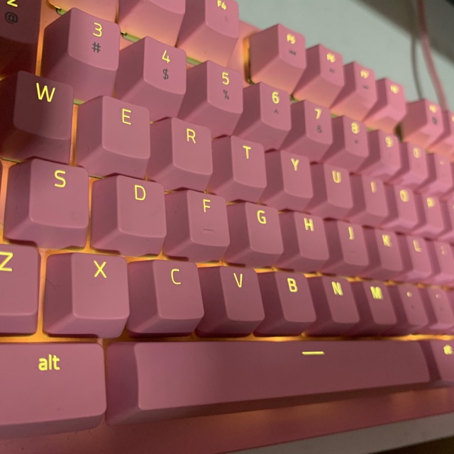 razer Huntsman pink คีย์บอร์ด+หูฟัง มีตำหนิ อ่านตรงรายละเอียด | Shopee ...