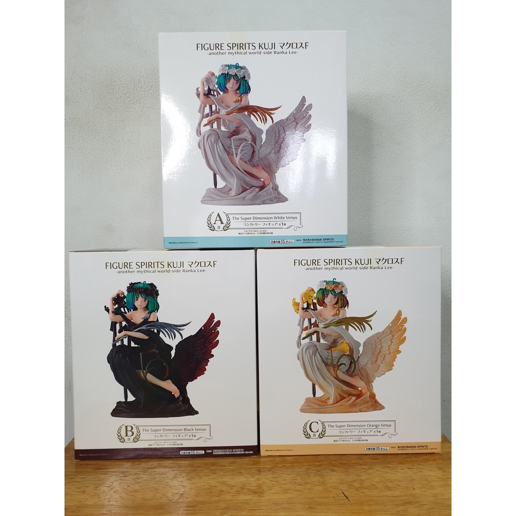 ฟิกเกอร์แท้-figure-spirits-kuji-macross-frontier-ranka-lee-sheryl-nome-bandai-spirits