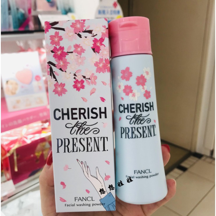 spot-japan-fancl-fancl-new-cherry-blossom-limited-no-added-moisturizing-smooth-moisturizing-โฟมทำความสะอาดผิวหน้า-50g