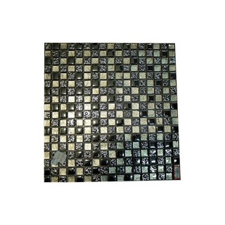 โมเสคแก้ว 30x30x0.60ซม. เมทัล มิกซ์ เบจ | TARA | DD02 โมเสค โมเสค Mosaics And Glass Blocks Sale