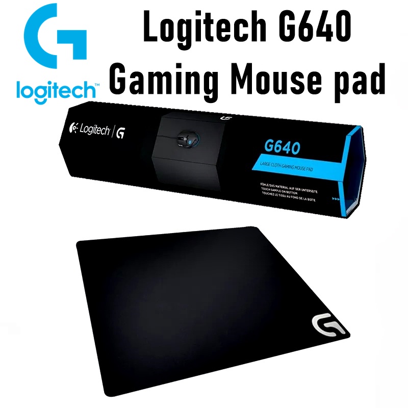 ภาพหน้าปกสินค้า️แผ่นรองเม้าส์เกมมิ่ง ️ LOGITECH G640 Large Cloth Gaming Mouse pad - Black จากร้าน hardware_corner บน Shopee