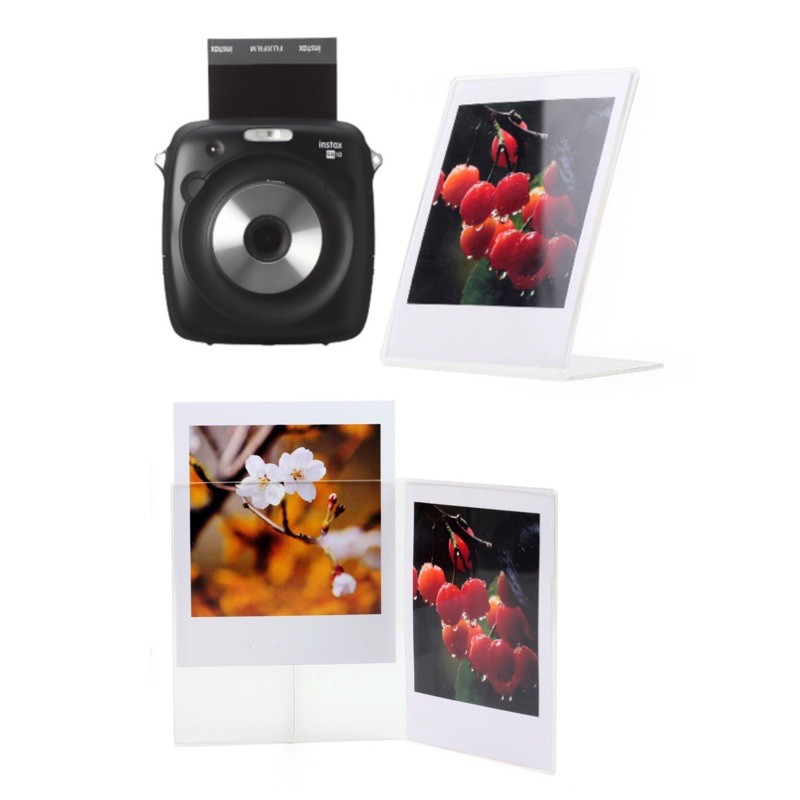 ภาพหน้าปกสินค้ากรอบรูปแบบใส อะคริลิค instax square polaroid โพลารอยด์ SP3 SQ6 SQ10 จากร้าน r_nice บน Shopee