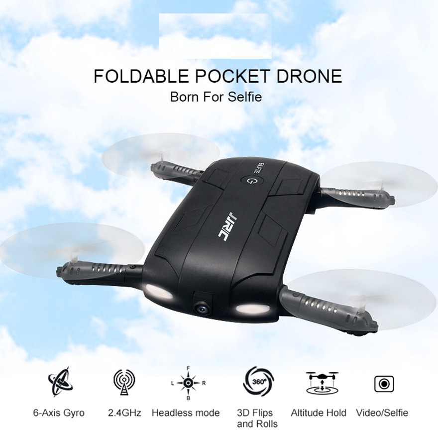 selfie-drone-rc113-โดรนจิ๋วพับได้-ใส่กระเป๋า-โดรนเซลฟี่-บินนิ่ง-ถ่ายวีดีโอ-hd2-ล้านกล้องปรับมุมได้-ภาพนิ่ง-บินตามคำสั่ง