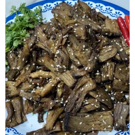 ขาเห็ดหอมปรุงรสเจ-เนื้อแพะขาเห็ดเจ-โยตา-youta-seasoned-shiitake-mushroom-leg-อาหารเจ-ขนาด-450-กรัม