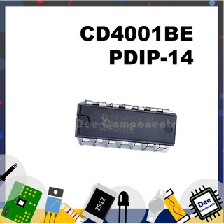 CD4001B Logic - IC PDIP-14  3 - 18  V -55°C TO 125°C CD4001BE TEXAS INSTRUMENTS 11-4-9