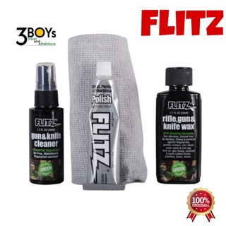 ชุดบำรุงรักษามีดและปืน Flitz Gun/Knife Care Kit KG41501 บำรุงรักษามีดและปืน โดยไม่ทำลายพื้นผิว Green product